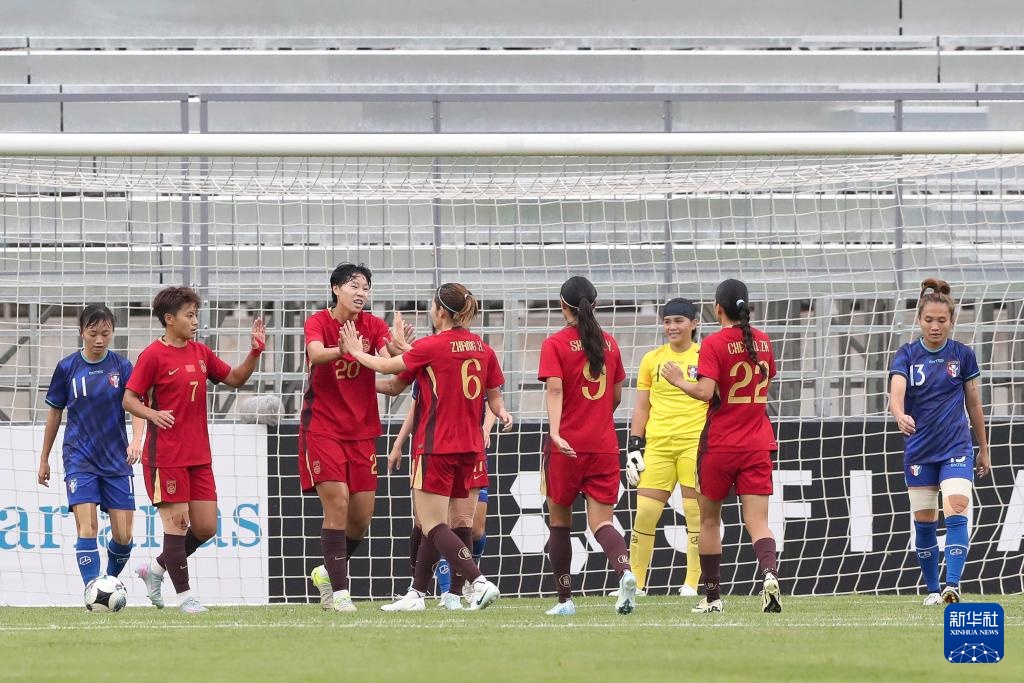 东亚杯-中国女足4-2中国台北两球领先被追平邵子钦双响(中国女足对韩国)